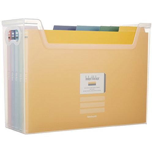 ナカバヤシ インデックスファイルボックス フボI-F1C クリア