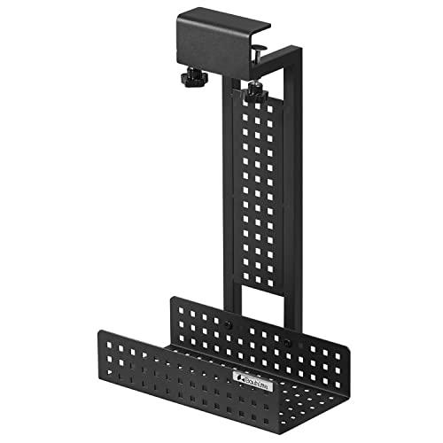 Bauhutte (バウヒュッテ) ゲーム機収納ラック デスク下タイプ BHS-330G-BK ブラ...