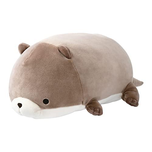りぶはあとボルスタークッションマシュマロアクアミエカワウソ(全長約27cm)ふわふわもちもち6822...