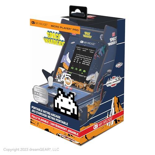 My Arcade Space Invaders 6.75インチ、レトロビデオアーケードゲーム クラ...