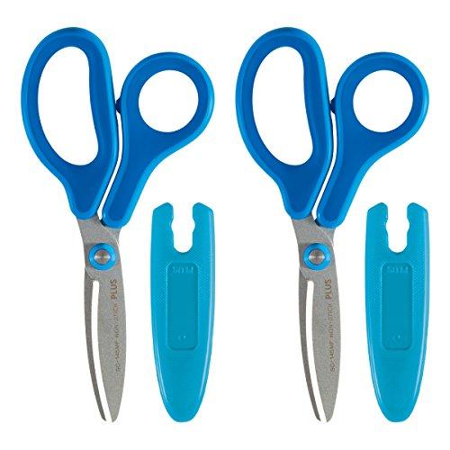 プラス はさみ フィットカットカーブ Jr ジュニア こども用 フッ素フッ素コート 粘着テープ のり...