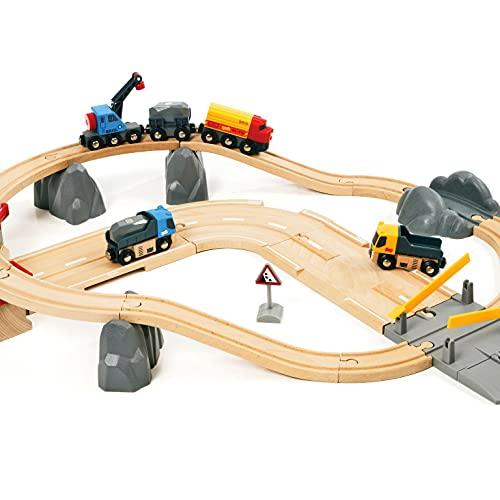 BRIO レール&amp;ロード採石セット 33210