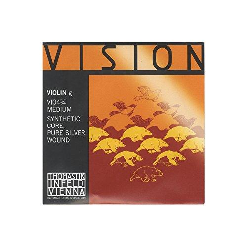 Vision ヴィジョン バイオリン弦 G線 シルバー巻 VI04 3/4