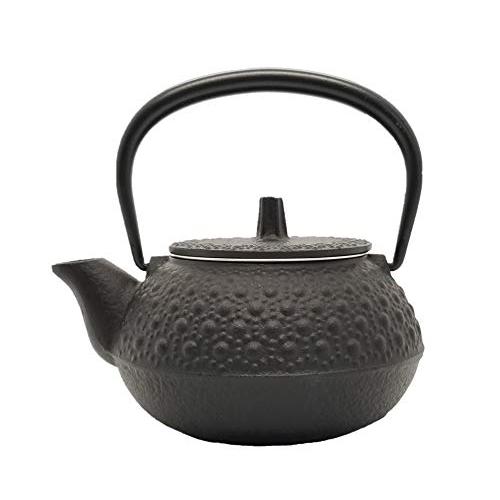 岩鋳 Iwachu 鉄瓶兼用急須 3型新亀甲 黒 0.32L ホーロー無し 直火対応 南部鉄器 12...