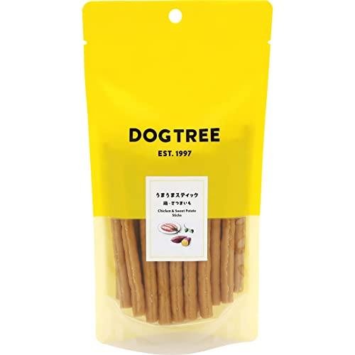 ドッグツリー (DOGTREE) 犬 おやつ うまうまスティック 鶏・さつまいも M 160g 国産