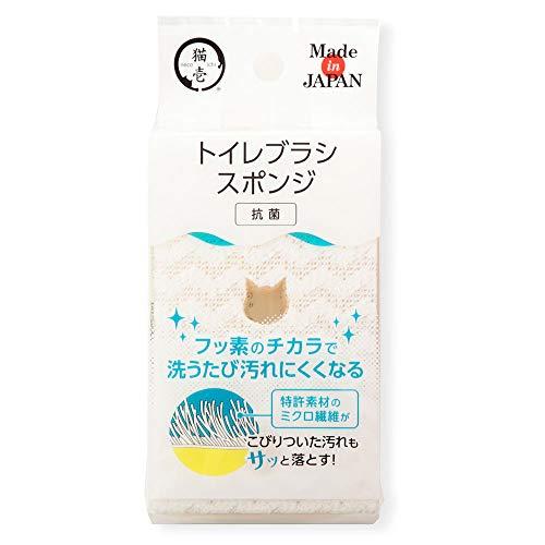 猫壱（necoichi）トイレブラシスポンジ（1個パック）（日本製） 猫 猫トイレ 猫用 トイレ掃除...