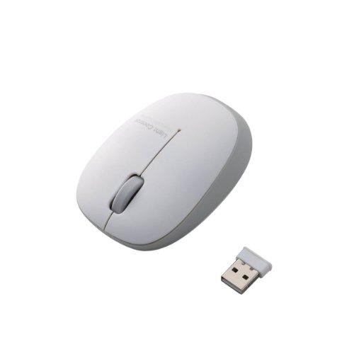 エレコム マウス ワイヤレス (レシーバー付属) Sサイズ 小型 3ボタン BlueLED ふわっと...