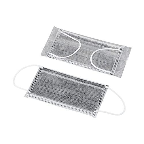 [アズワン] 高性能活性炭マスク 4層タイプ 約40％ 50枚入 SCM50G