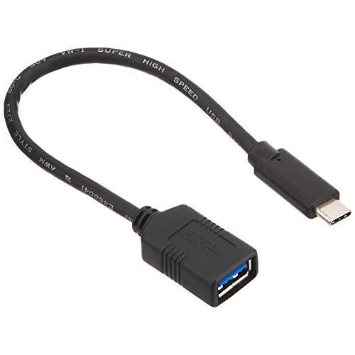 バッファロー BUFFALO USB3.1Gen1変換ケーブル(AメスtoC)0.15m ブラック ...