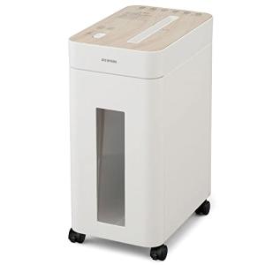 アイリスオーヤマ 静音シュレッダー 家庭用 細断枚数6枚 クロスカット
