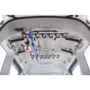 Inno イノー ロッドホルダー 車載ホルダー 7本積み スペーシア にて