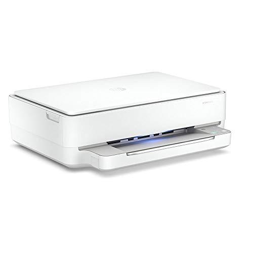 HP カラー プリンター A4インクジェット複合機 ENVY 6020 ホワイト スマホ印刷 Wi-...