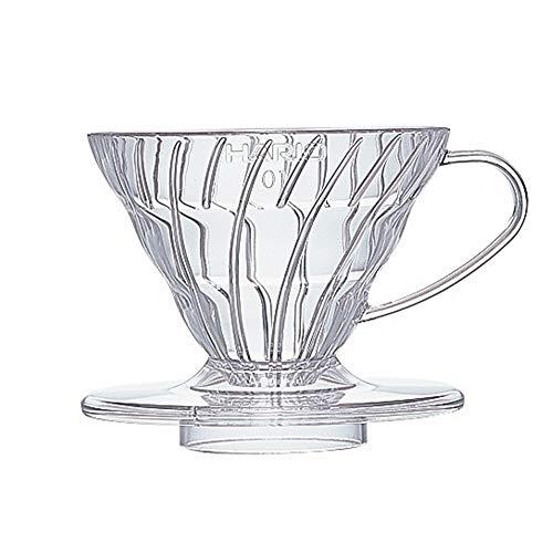 HARIO V60 01 透過 クリア 1~2杯用 VD-01T (ハリオ) コーヒードリッパー コ...