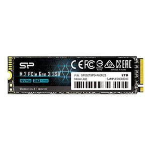 シリコンパワー SSD 2TB 3D NAND M.2 2280 PCIe3.0×4 NVMe1.3 P34A60シリーズ 5年保証 SP002｜plusa-main