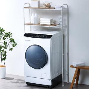 ekans(エカンズ) 棚付きランドリーラック LSH-530W 棚3段タイプ