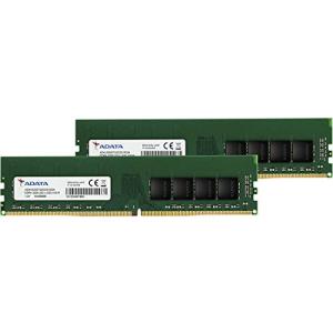 ADATA デスクトップPC用 メモリ PC4-25600 DDR4-3200MHz 288Pin 32GB × 2枚 AD4U3200732G｜plusa-main