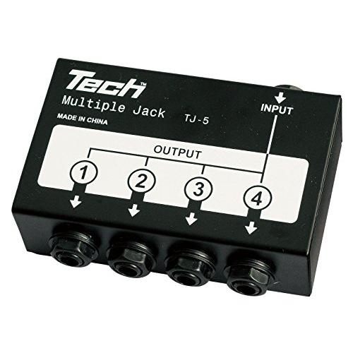 キクタニ TECH マルチプルジャック 1イン-4アウト TJ-5