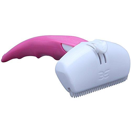 アイリスオーヤマ ペット用ブラシ フーリーイージー ピンク 犬用 L サイズ