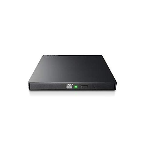 ロジテック DVDドライブ/USB2.0/薄型/オールインワンソフト付/ブラック