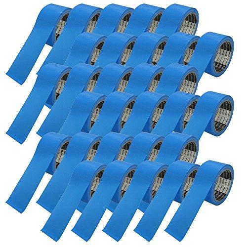 古藤工業 Monf No.822 NEW快適養生粘着テープ スカイブルー 幅50mm×長さ25m 3...