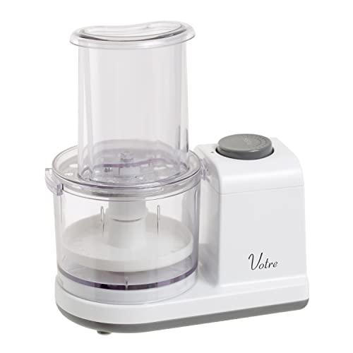 [山善] 電動おろし器 大根おろし器 1秒でおろせる 250g Votre 汁きりプレート付き ホワ...