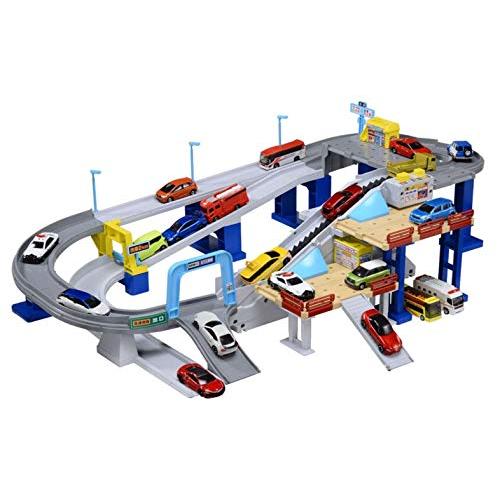 タカラトミー トミカ 2スピードでコントロール! トミカアクション 高速どうろ ミニカー おもちゃ ...