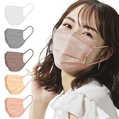 アイリスオーヤマ(IRIS OHYAMA) マスク 不織布 日本製 プリーツマスク 30枚入 ふつう...