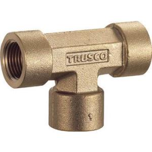 TRUSCO(トラスコ) ねじ込み継手 チーズ RC3/8XRC3/8XRC3/8 TN13T