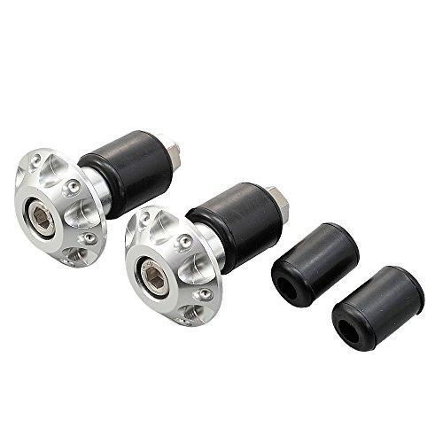 デイトナ(Daytona) アルミビレット バイク用 バーエンド 汎用 内径φ14-19 ファインカ...