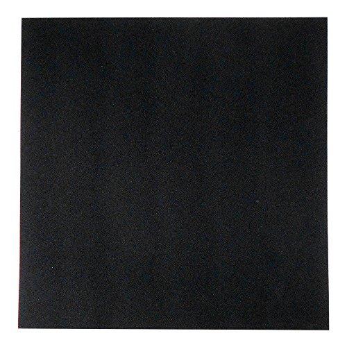 和気産業 スポンジゴム粘着付 黒 5X300X300mm 緩衝材 クッション材 傷防止 SPNー05