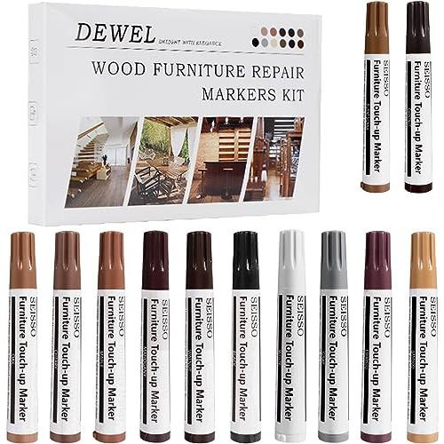 SEISSO フローリング 補修 家具補修 かくれん棒 12色入り キズ補修マーカー 補修ペン 床 ...