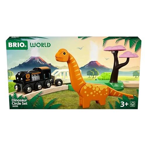 BRIO (ブリオ) 恐竜サークルセット 36098 対象年齢 3歳~ 【おもちゃ 玩具 木製おもち...