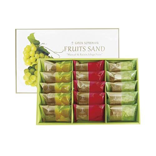 ギフト お菓子 焼き菓子 詰合せ パティスリー銀座千疋屋 銀座フルーツサンドB（15個）