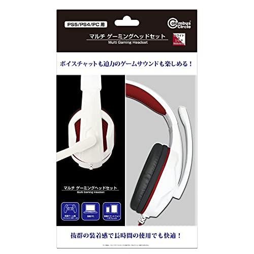 コロンバスサークル（PS5/PS4/PC/Switch2用）マルチ ゲーミングヘッドセット＜ホワイト...