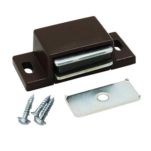 和気産業(Waki Sangyo) マグネットキャッチ PC 木製家具 キャビネット 扉 茶 M50...