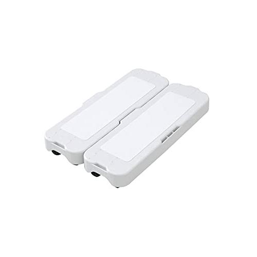 [山善] 台車 スリム 耐荷重各30kg ストック・押入れ・キッチン収納 キャスターが目立たない す...