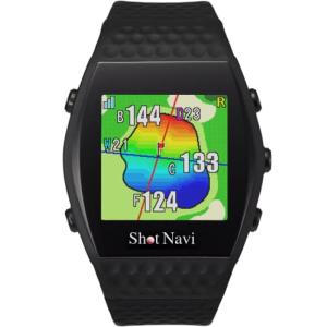 Shot Navi Crest(ショットナビ) ホワイト×シルバー GPSゴルフナビ