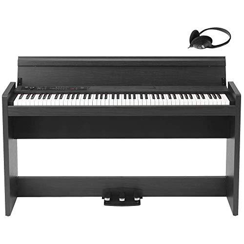 KORG コルグ 電子ピアノ 88鍵盤 LP380 USB ローズウッド・ブラック 温かみを感じる木...