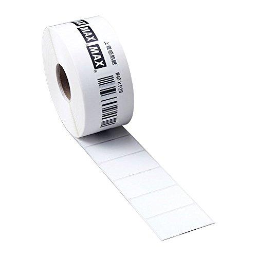 マックス ラベル 上質感熱紙 ラベルプリンタ用 6巻入 LP-S4028