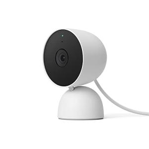 Google Nest Cam(屋内用/電源アダプター式) GA01998-JP ホワイト ネストカム 1080p｜plusa-main