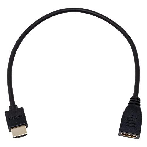 アイネックス(AINEX) スリム&amp;ソフト ハイスピードHDMI延長ケーブル 0.3m AMC-HD...