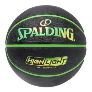 SPALDING バスケットボール 5号 ブラック×グリーンの高価買取価格