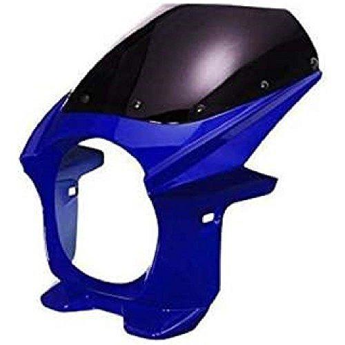 バイクパーツセンター(Bike Parts Center) ビキニカウル ブルー 汎用 φ180 3...