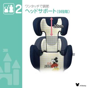ディズニー ハイバックジュニア/デニムミッキー...の詳細画像5