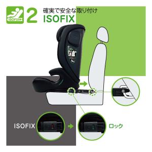 TOMS ハイバックFIXコンパクト ISOF...の詳細画像5