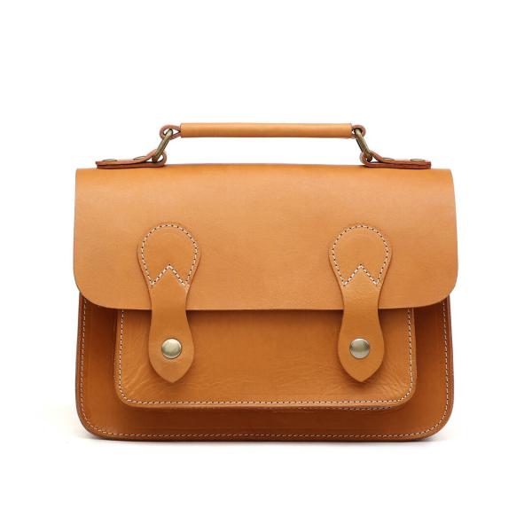 サッチェルバッグ ショルダーバッグ 本革 ヌメ革 ハンドバッグ 斜めがけ 通勤 革 牛革 イタリアン...