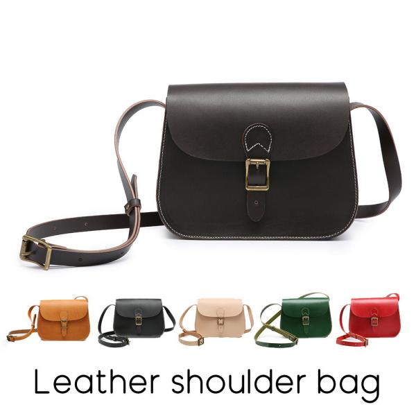 ショルダーバッグ レディース 牛革 ダークブラウン ミニショルダー 本革 ヌメ革 イタリアンレザー ...