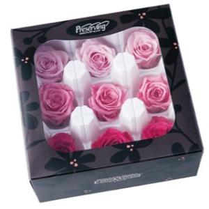 【プリザーブドフラワー　花材　資材】 ローズいずみ・ピンクミックス