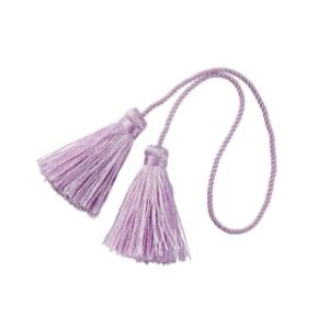 ダブルタッセルSS（5本）　ライトパープル