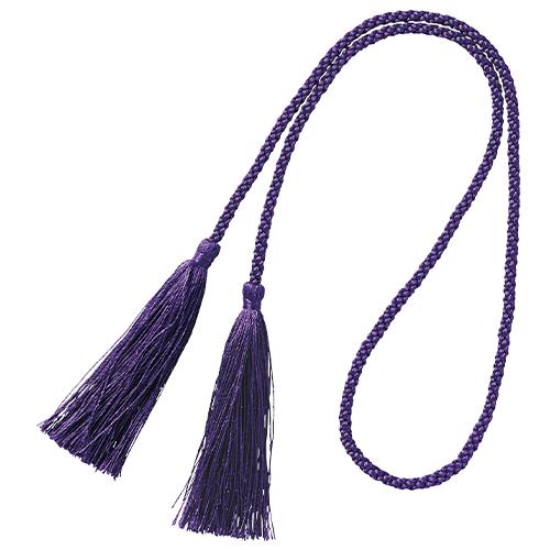 ダブルタッセルS（3本）　ダークパープル